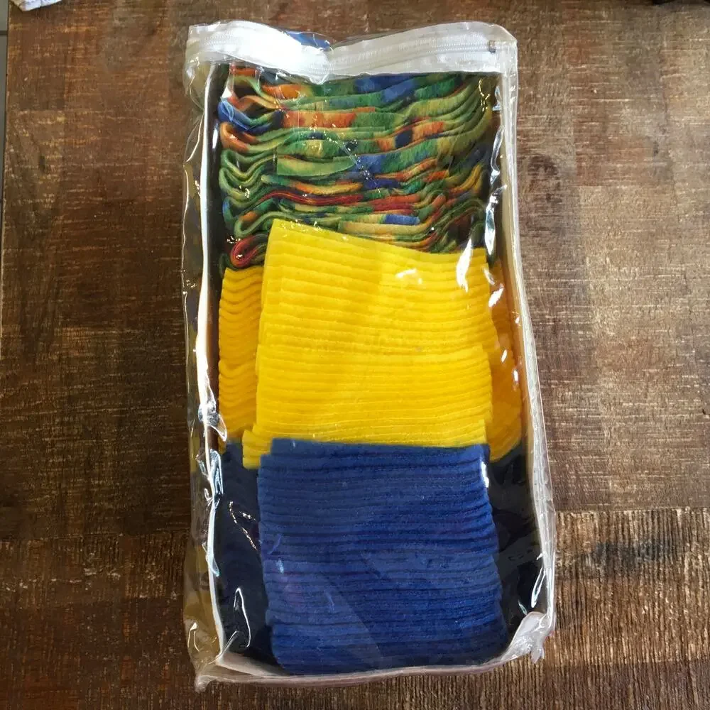 NWT David Textiles Shaggy Quilt Kit Blue Yellow Lizard Snail Fleece 51